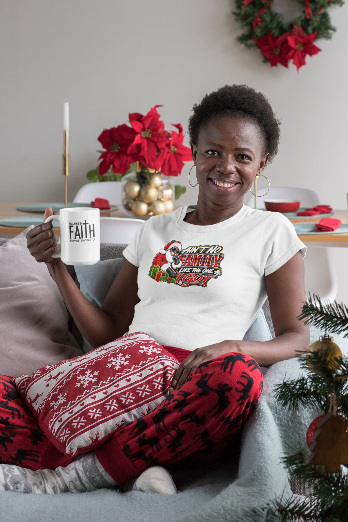 Ain't No Family Like the One I Got Holiday T-Shirt