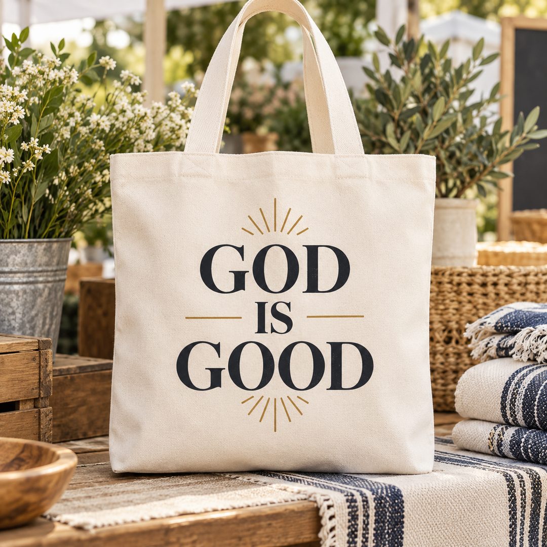 God Is Good tote